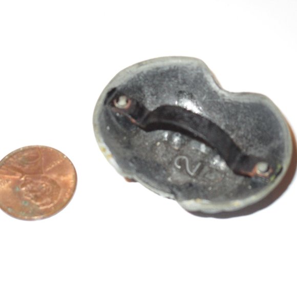 Vintage metal boy scout neckerchief slide - Picture 2 of 4